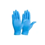 GUANTE DE NITRILO DESECHABLE SIN POLVO STEELPRO (100 UND)
