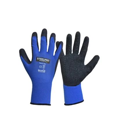 GUANTE MULTIFLEX POLIESTER LATEX STEELPRO