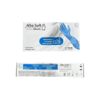 GUANTE ALBA SOFT NITRILO CELESTE