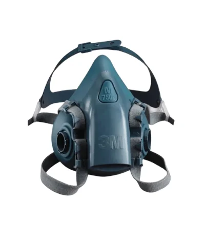RESPIRADOR MEDIA CARA 3M SERIE 7500