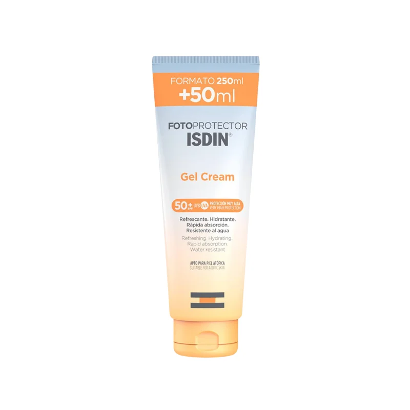BLOQUEADOR SOLAR ISDIN GEL-CREAM SPF 50+ (250 ML)