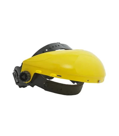 CASQUETE PORTA VISOR AMARILLO STEELPRO