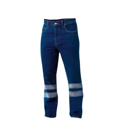 PANTALON JEAN PROCESADO CON REFLECTIVO PARA DAMA
