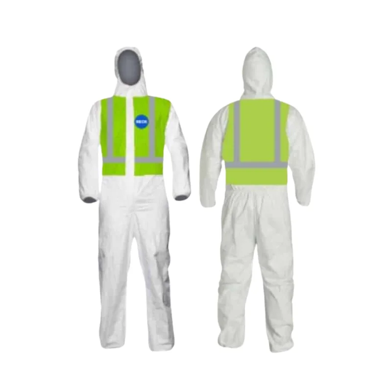 TRAJE RECK T/TYVEK 1435A RFX C/BLAN/VDE LMN
